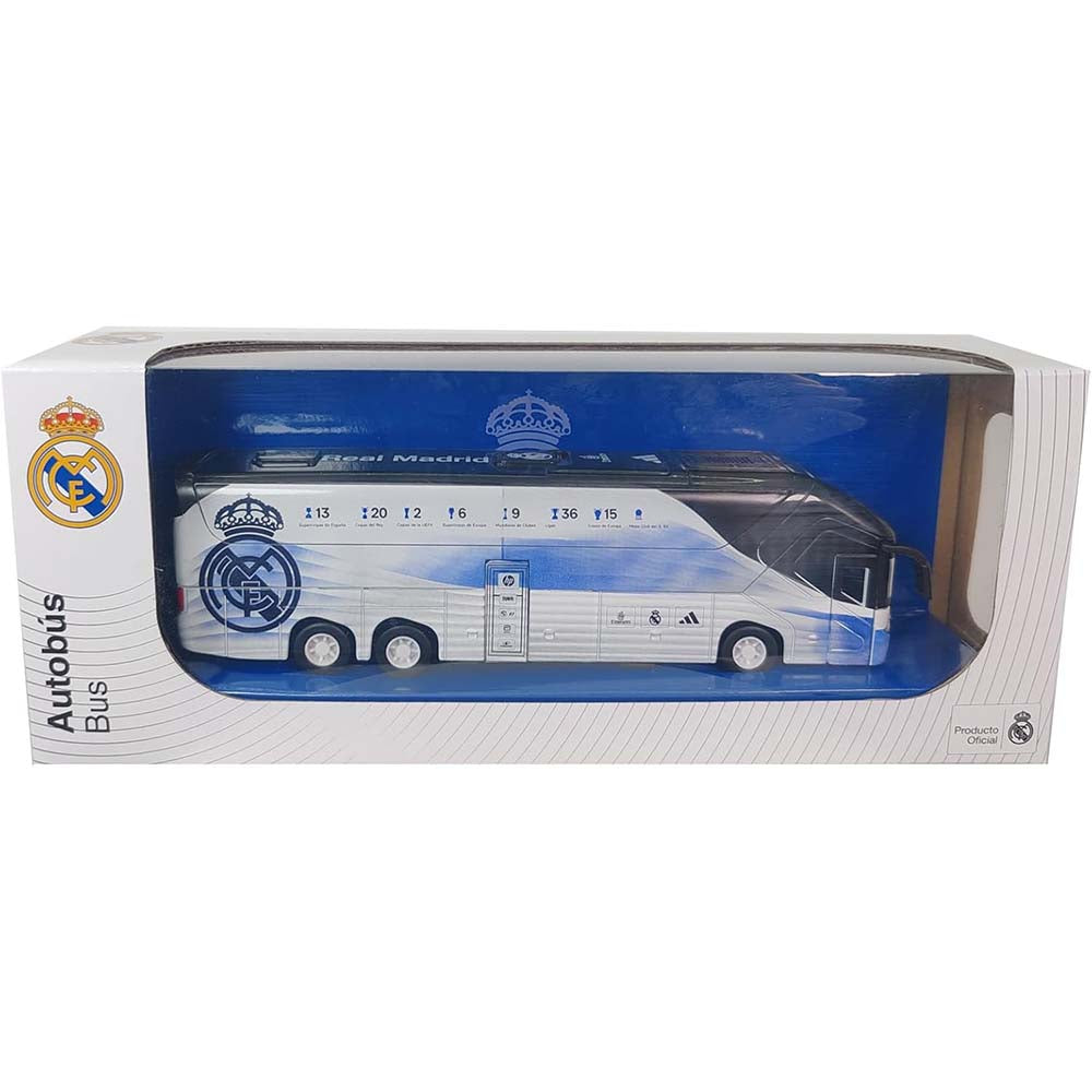 Real Madrid CF Autobús Oficial del Equipo Miniatura de Colección Sockers 16669
