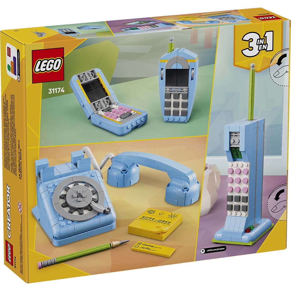 LEGO Teléfono Retro 31174, sets de construcción