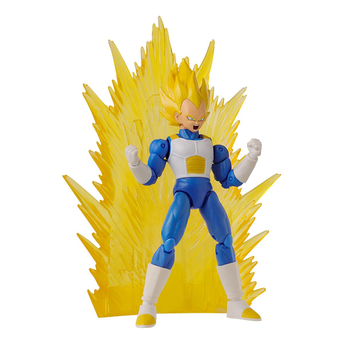 Dragon Ball Super – Super Saiyan Vegeta Dragon Stars Power Up Pack, figuras de acción
