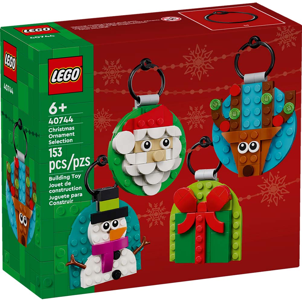 Lego Seasons And Occasions Selección De Adornos Navideños 40744