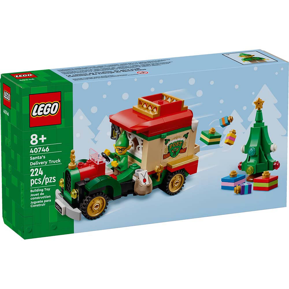 Lego Seasons And Occasions Camión De Reparto De Papá Noel 40746