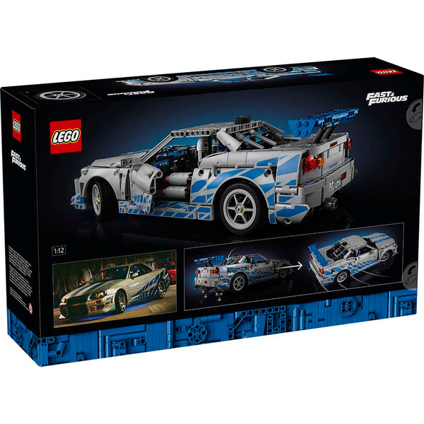 Lego Technic Nissan Skyline GT-R (R34) de 2 Fast 2 Furious 42210