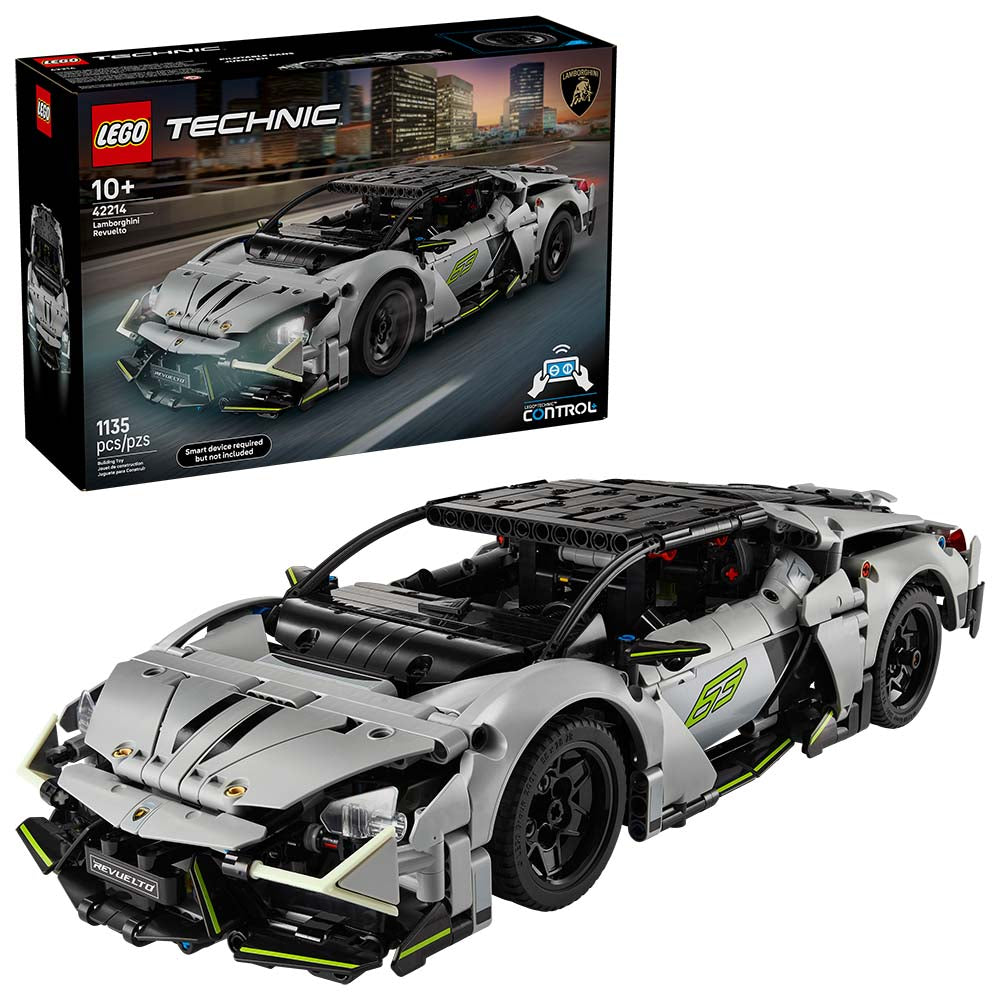 LEGO Technic Superdeportivo Lamborghini Revuelto 42214, sets de construcción
