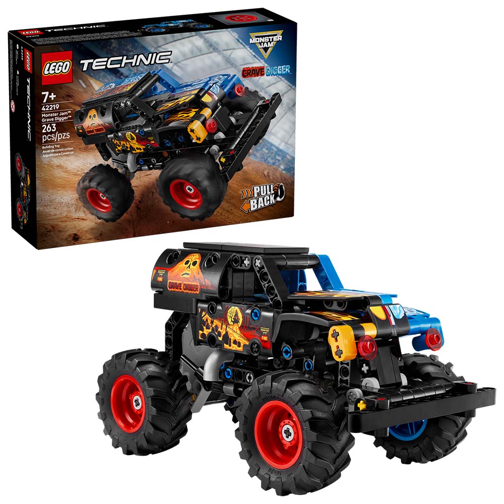 Lego Monster Jam™ Grave Digger™ Fuego y Hielo 42219