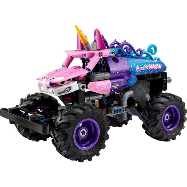 Lego Monster Jam™ Sparkle Smash™ con Motor de Carga Manual 42220