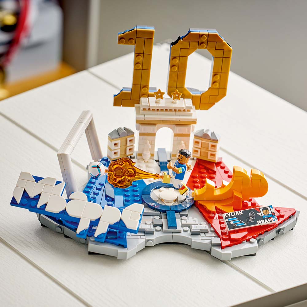 LEGO Kylian Mbappé – Soccer Highlights 43013, sets de construcción