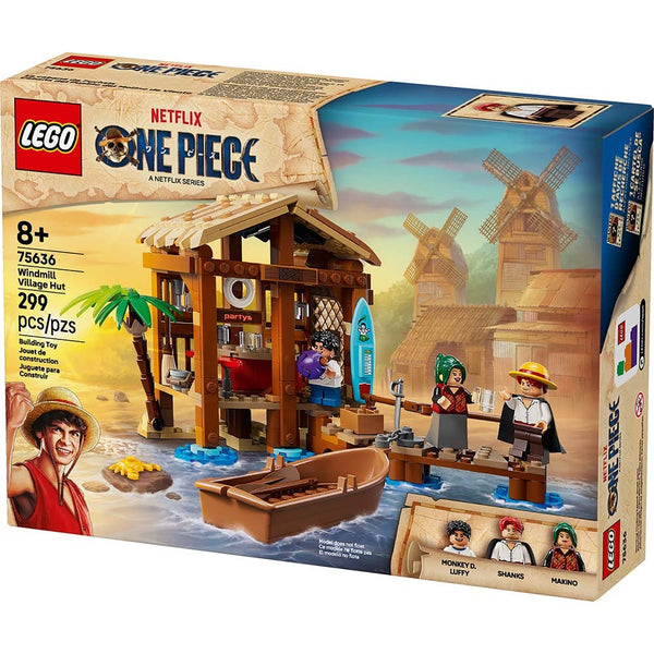 LEGO® ONE PIECE Cabaña del Pueblo del Molino de Viento 75636