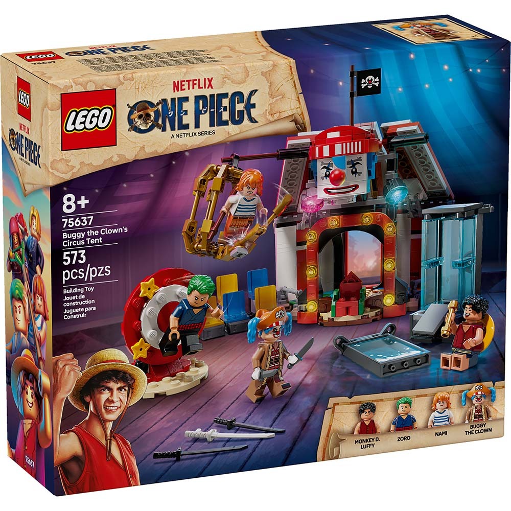 LEGO® ONE PIECE Carpa de Circo de Buggy el Payaso Kit 75637