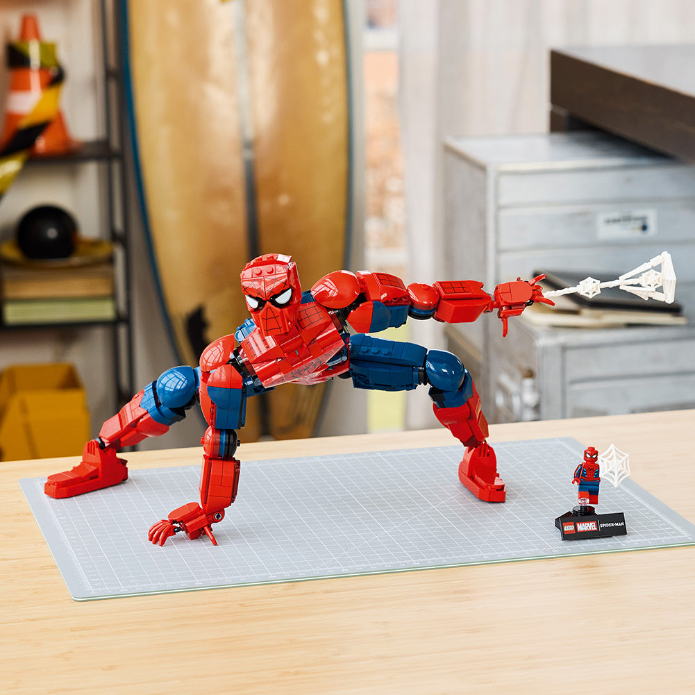 LEGO Marvel Spider-Man Hero Figure Collectible 76346, sets de construcción