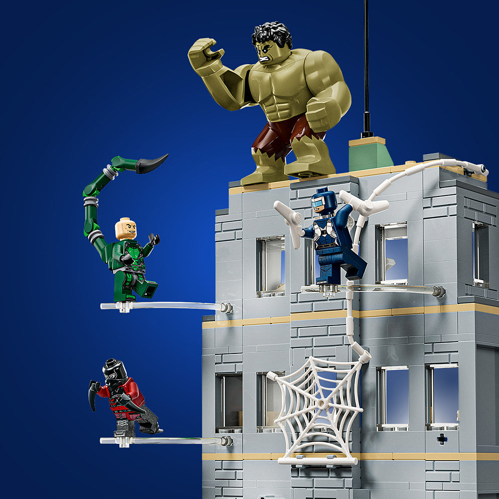 LEGO Marvel Spider-Man vs. Hulk Epic Clash 76350, sets de construcción