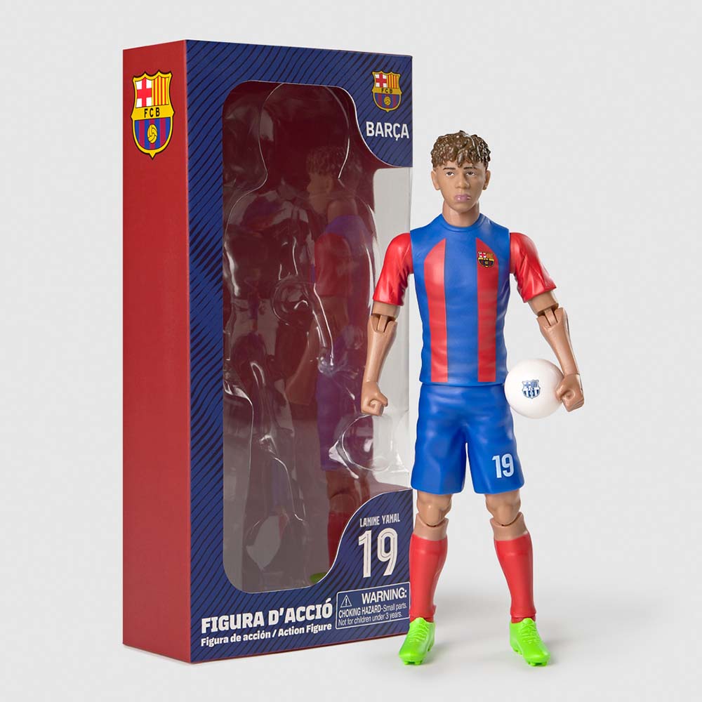 Lamine Yamal FC Barcelona Figura de Acción Coleccionable 20 cm SOCKERS 83552, figuras de acción y colección