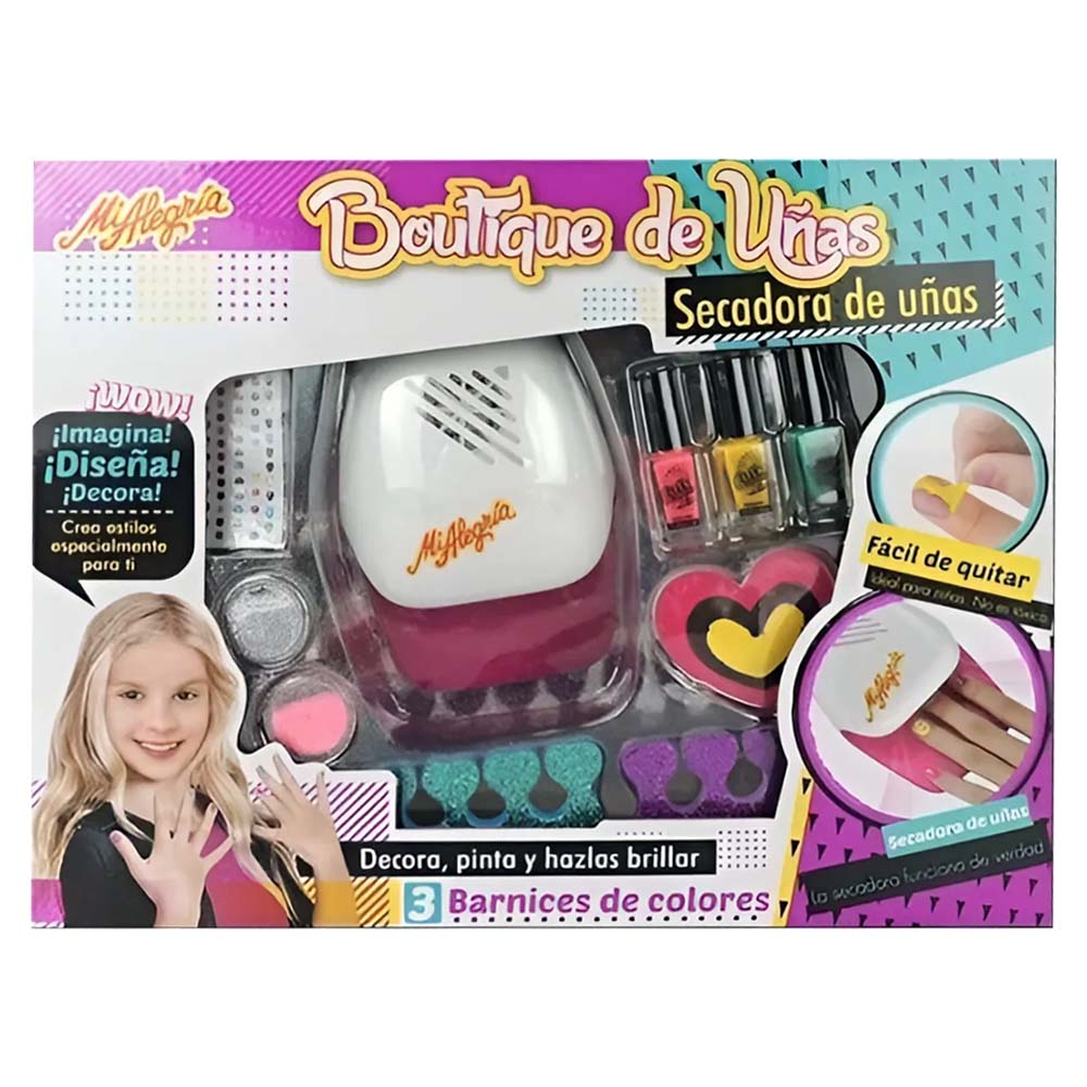 Mi Alegría Boutique De Uñas Secadora De Uñas De Mi Alegría 1870: Kit de manualidades