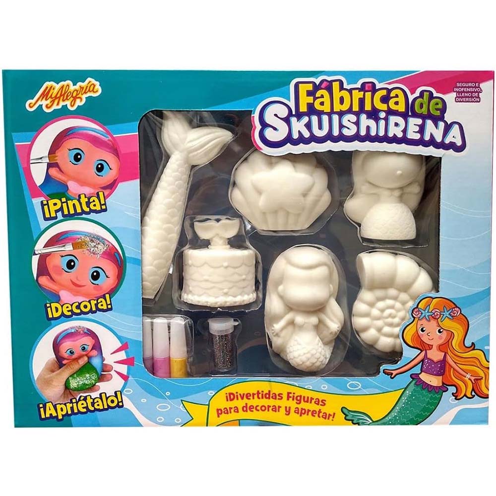 Mi Alegría Fabrica de Skuishirena 2147: Kit de manualidades - Edad 4+