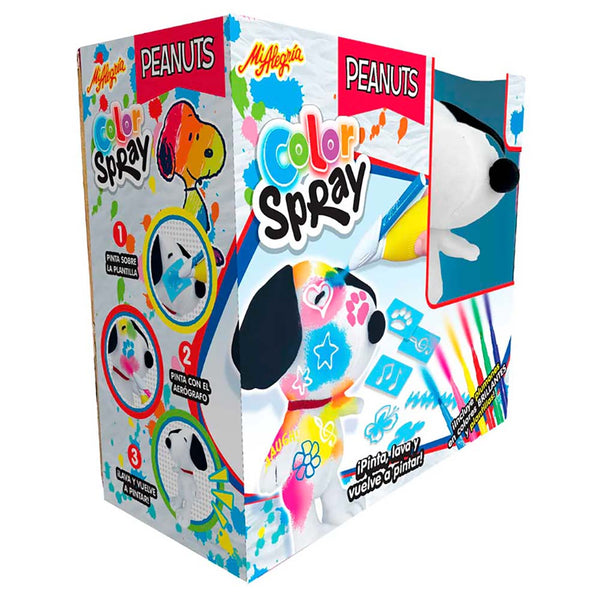 Peluche Snoopy Color Spray Mi Alegría