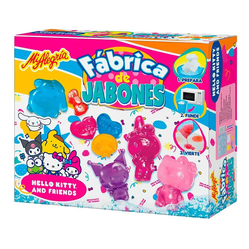 Mi Alegría Hello Kitty Fábrica de Jabones: Kit de Manualidades