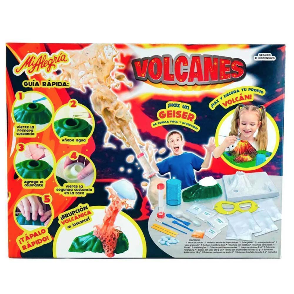 Mi Alegría Volcanes: Juego de Ciencia y Experimentos