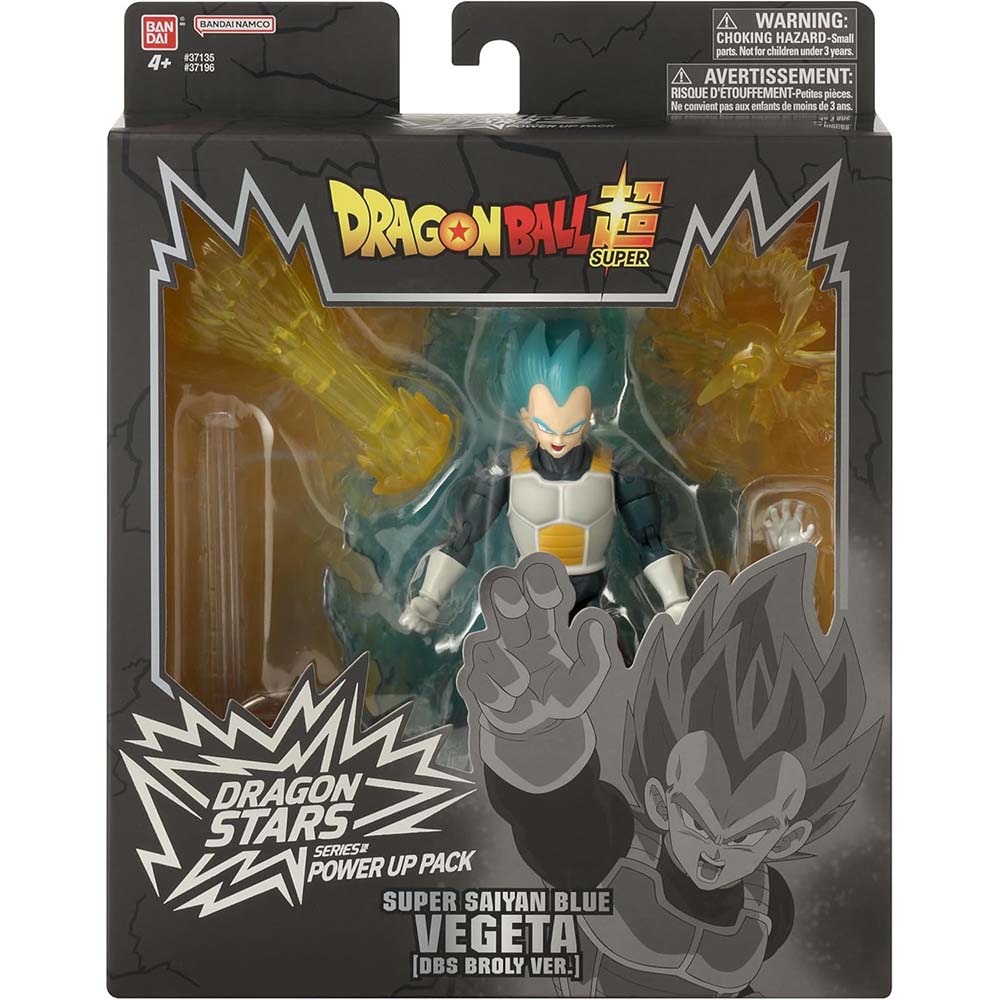 Dragon Ball Power Up Pack 6.5" - Super Saiyan Blue Vegeta 37135, figuras de acción