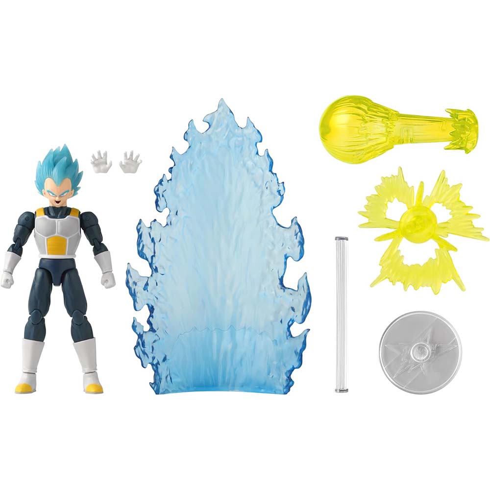 Dragon Ball Power Up Pack 6.5" - Super Saiyan Blue Vegeta 37135, figuras de acción