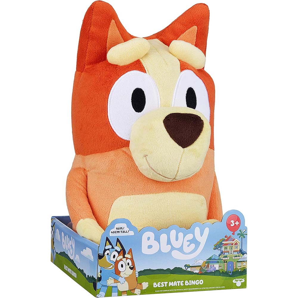 BLUEY S2 JUMBO PLUSH SINGLE PK BINGO 89550