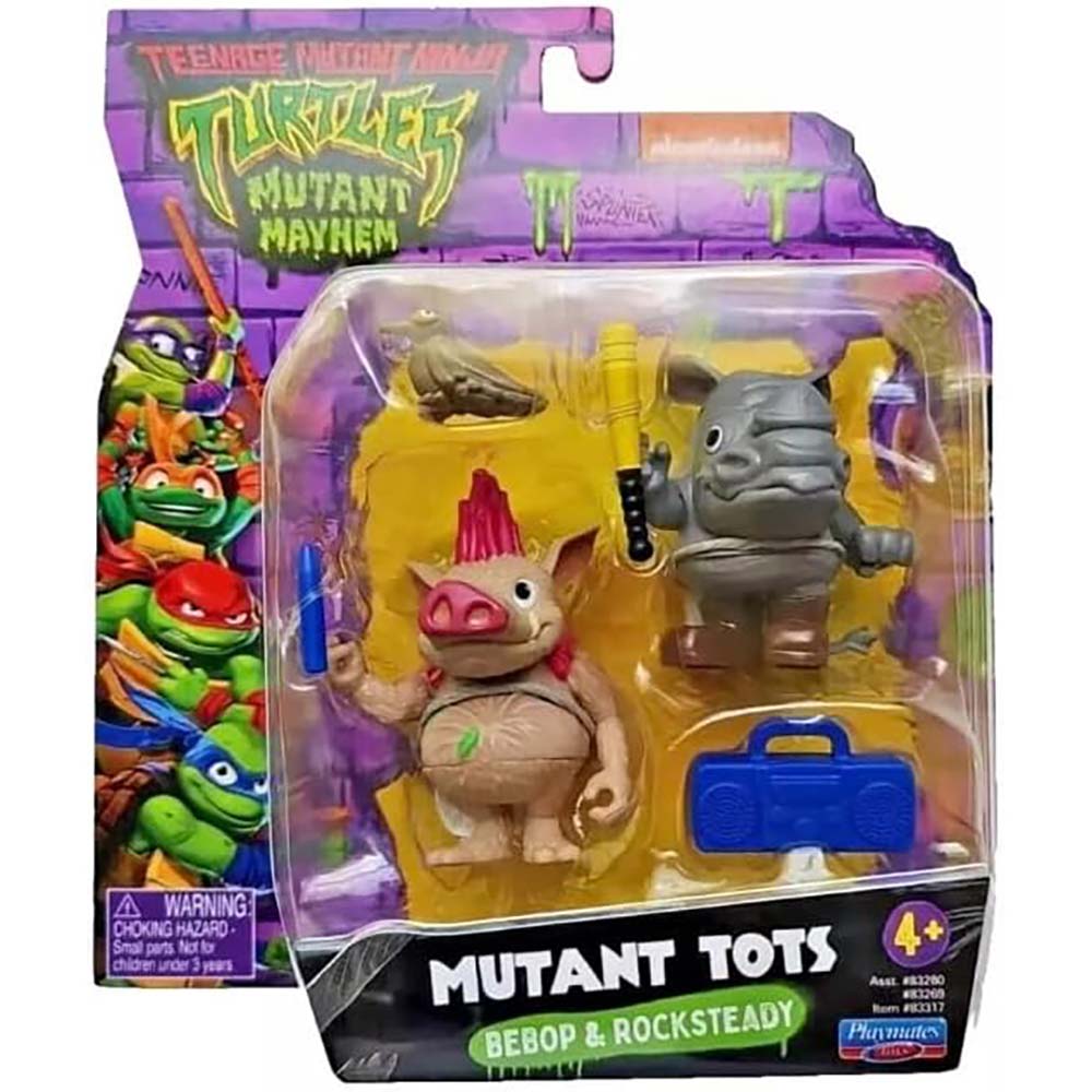 Bandai Tortugas Ninja Caos Mutante - Mutant Tots 89757: Figura de acción - Edad 4+