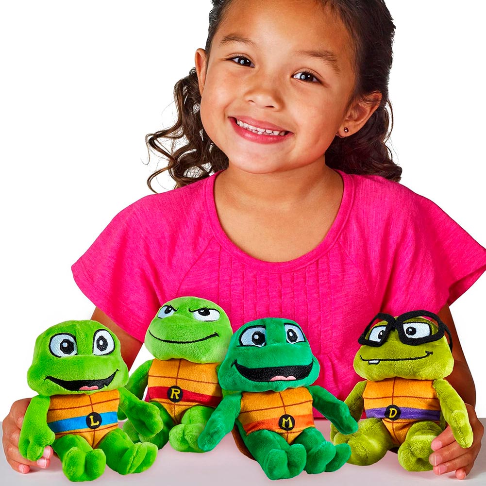 Tortugas Ninja Movie Peluche Básico - Raphael 12032 - Edad 4+