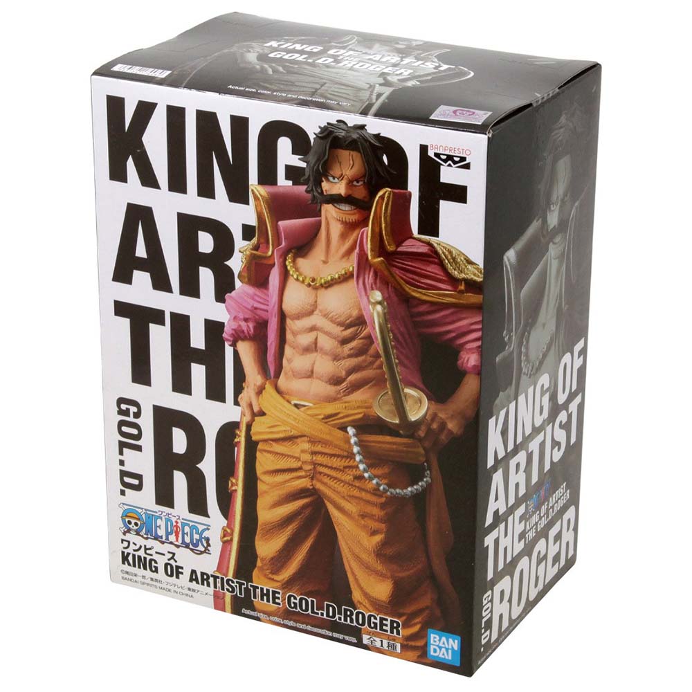 Banpresto One Piece King of Artist Gold Roger, figuras de colección