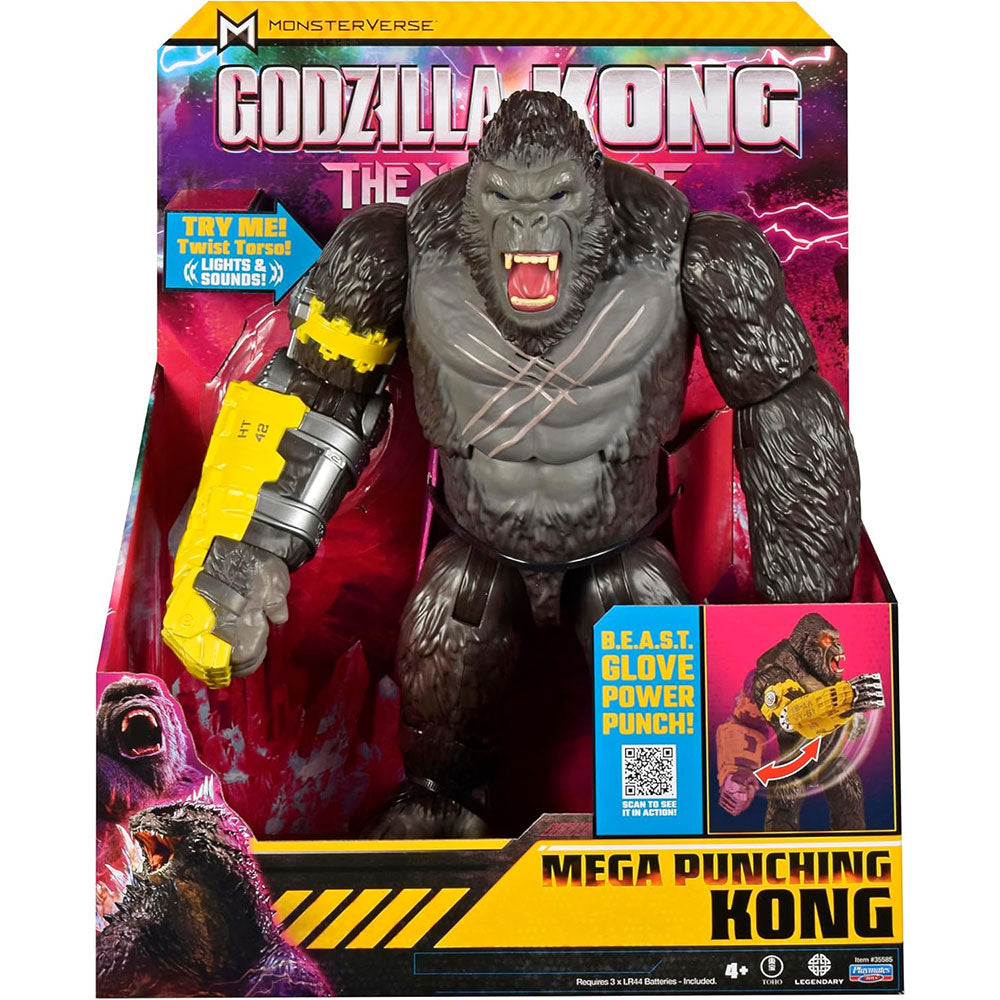 Godzilla x Kong The New Empire Mega Deluxe Power Punch Kong  13” 12101