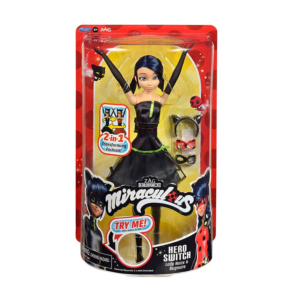 Bandai Miraculous Muñeca Cambio de Outfit 32029 - Edad 4+