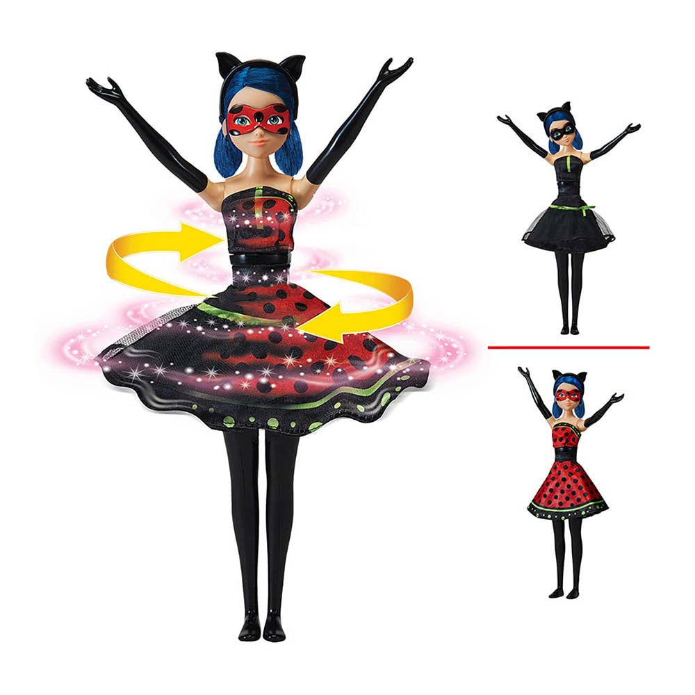 Bandai Miraculous Muñeca Cambio de Outfit 32029 - Edad 4+