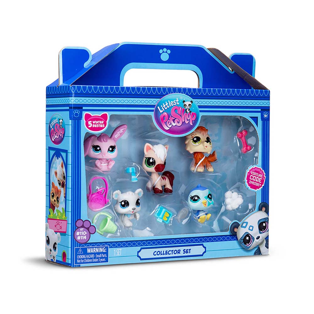 LITTLEST PET SHOP 5PACK AMIGOS EN LA NIEVE 32039