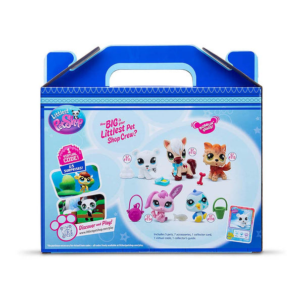 LITTLEST PET SHOP 5PACK AMIGOS EN LA NIEVE 32039