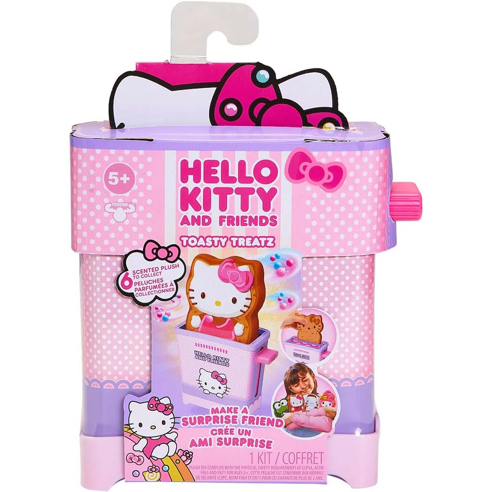 Cookeez Makery Toasties Single Pack Hello Kitty CDU 31055: Peluche - Edad 5+