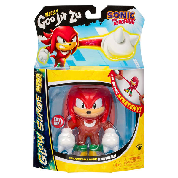 GOO JITZU GLOW SURGE SONIC KNUCKLES 15021