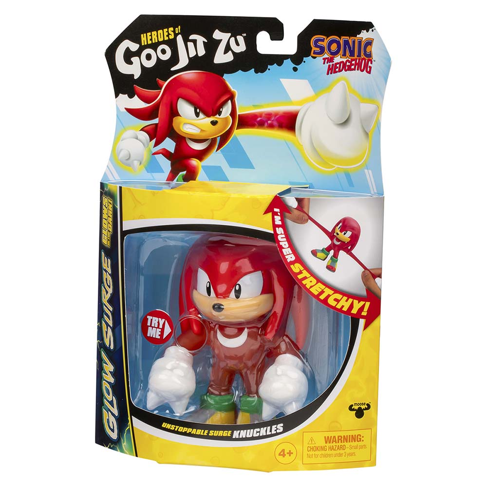 GOO JITZU GLOW SURGE SONIC KNUCKLES 15021