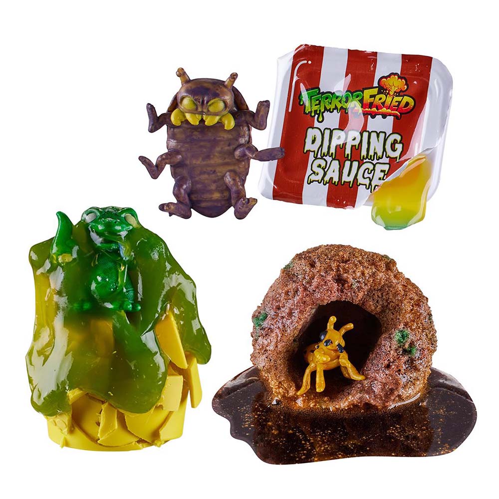 Terror Fried Hamburguesa 3 Pack 12121: Figura de acción - Edad 3+