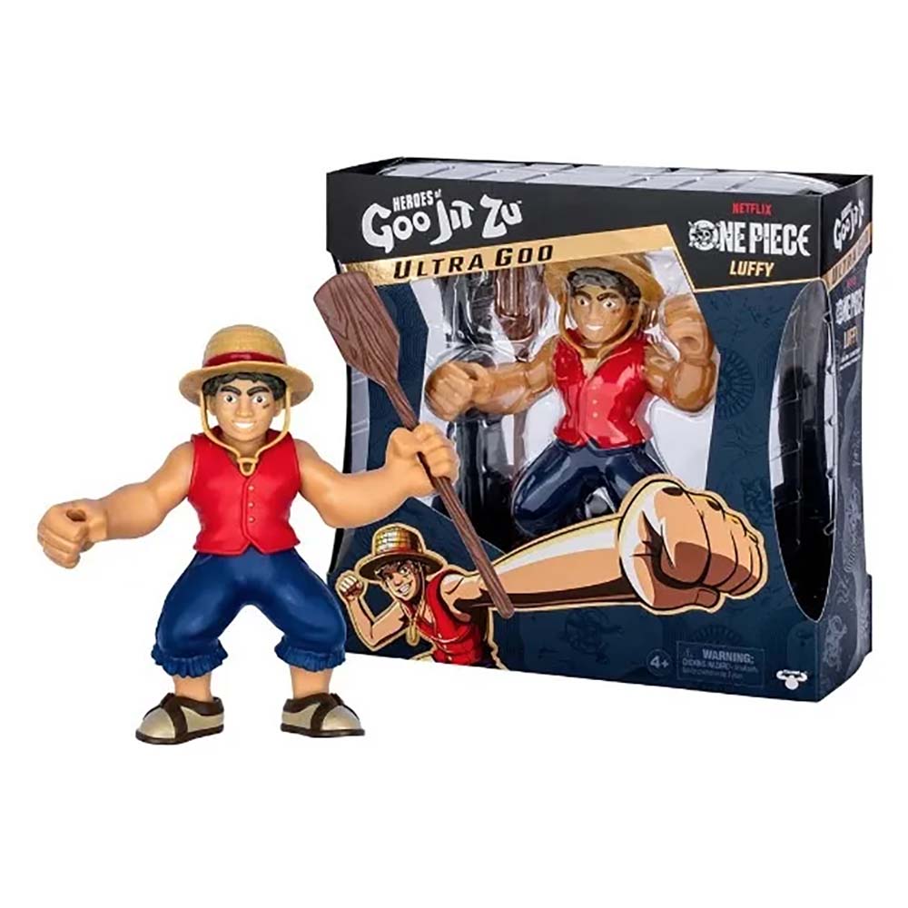 One Piece: Heroes Of Goo Jit Zu, Figura Monkey D. Luffy 15023, figuras de acción
