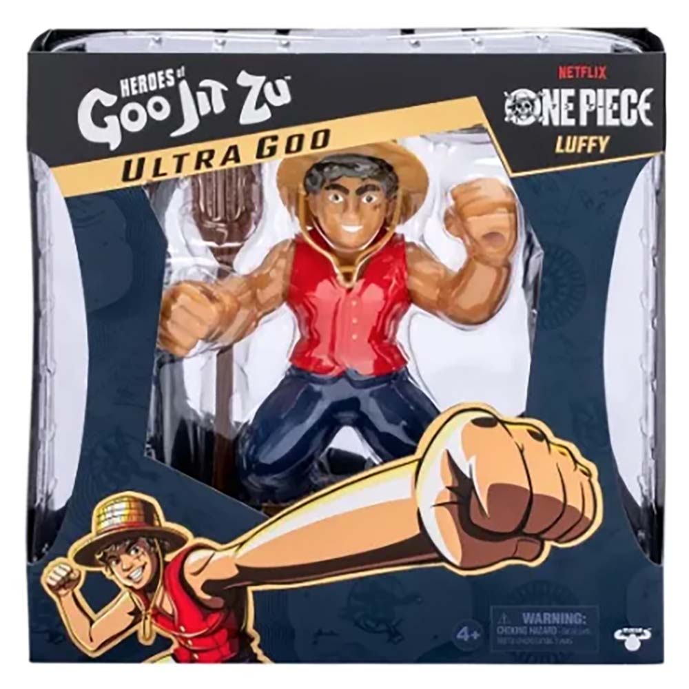 One Piece: Heroes Of Goo Jit Zu, Figura Monkey D. Luffy 15023, figuras de acción