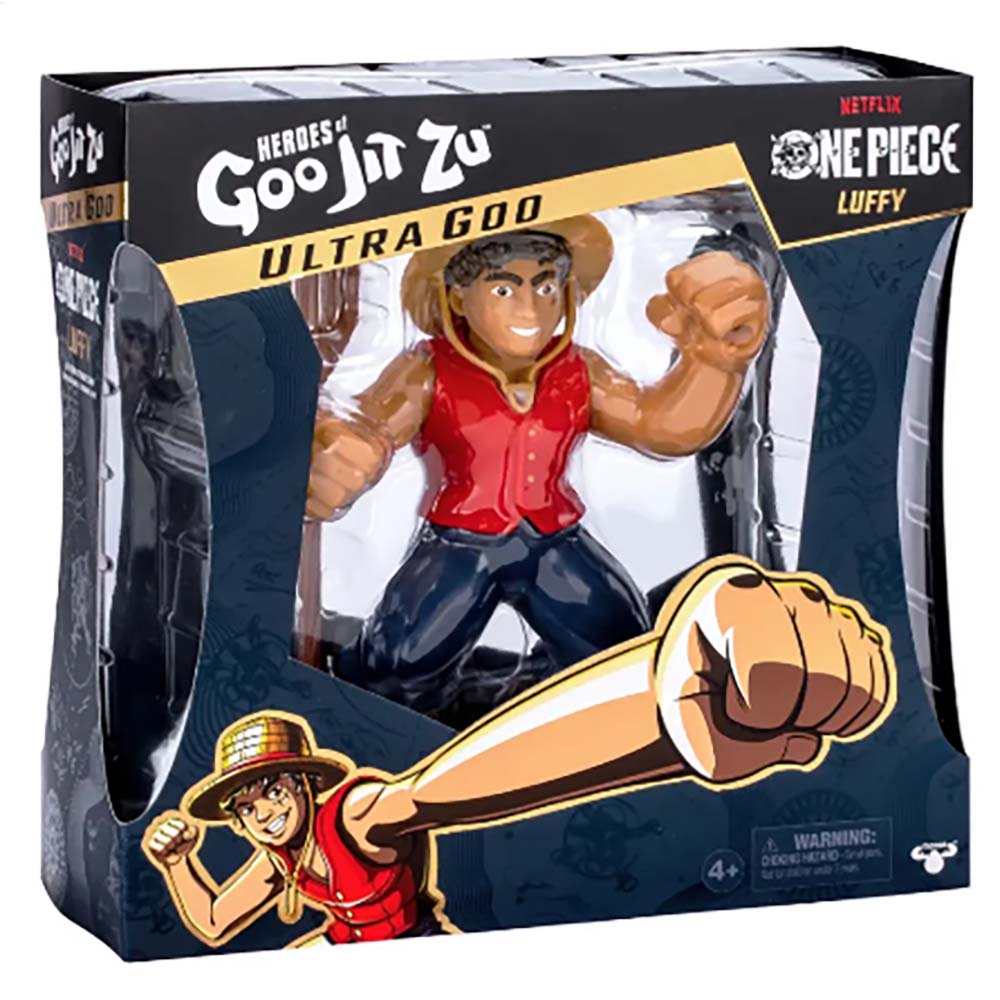 One Piece: Heroes Of Goo Jit Zu, Figura Monkey D. Luffy 15023, figuras de acción