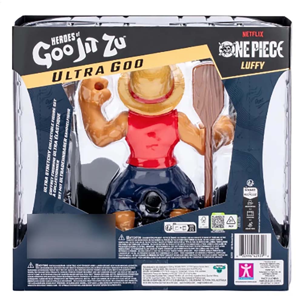 One Piece: Heroes Of Goo Jit Zu, Figura Monkey D. Luffy 15023, figuras de acción