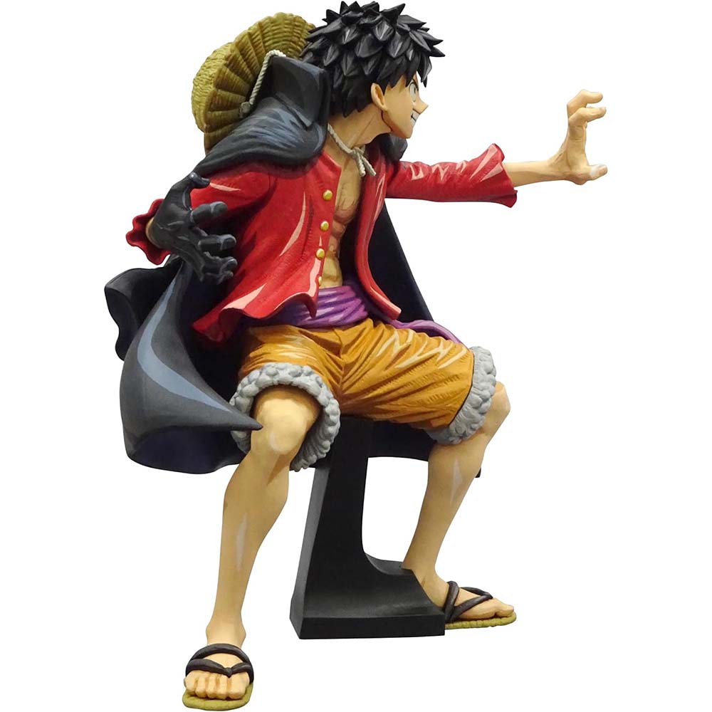 Banpresto - One Piece - Monkey D. Luffy Wanokuni [Dimensiones del Manga], Figura de Bandai Spirits King of Artist, figuras de