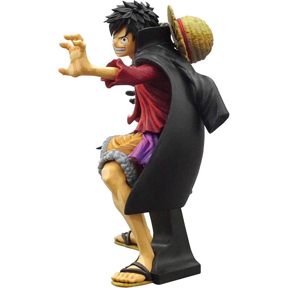 Banpresto - One Piece - Monkey D. Luffy Wanokuni [Dimensiones del Manga], Figura de Bandai Spirits King of Artist, figuras de