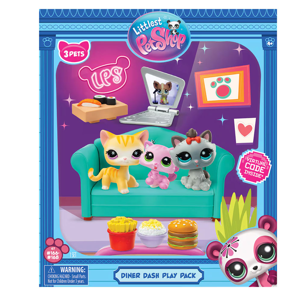 Littlest Pet Shop Pijamada 35010, figuras de animales
