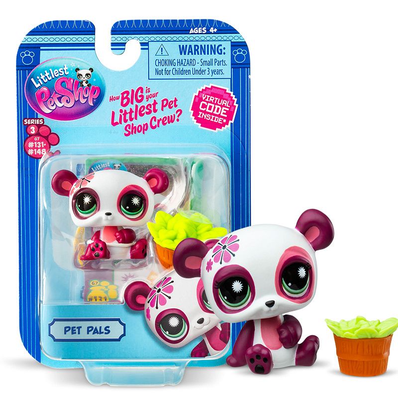 Littlest Pet Shop Serie 3 Mascota #131 Panda 32097