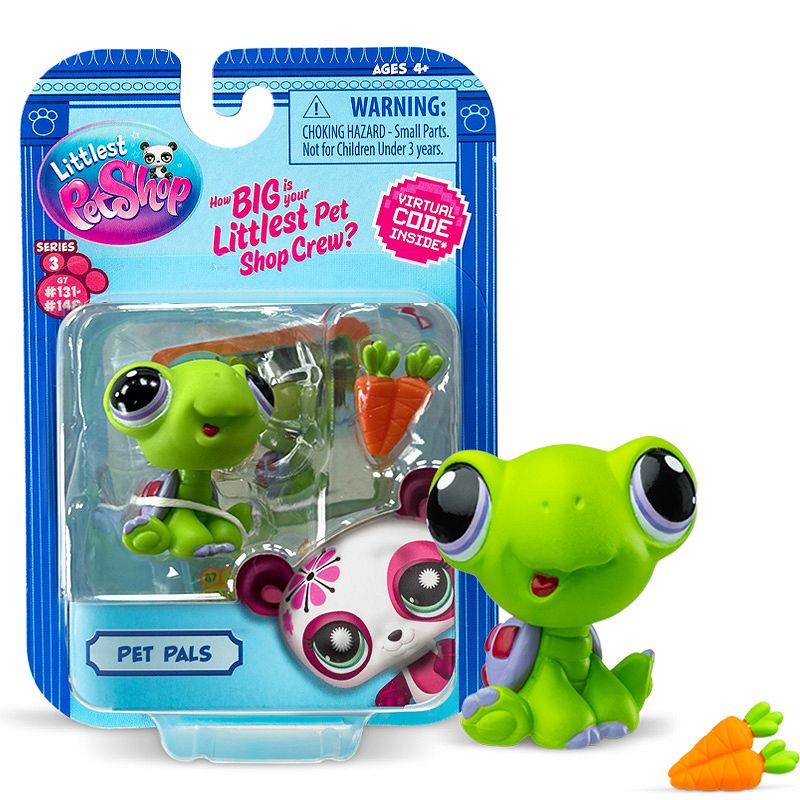 Littlest Pet Shop Serie 3 Mascota #133 Tortuga 32097