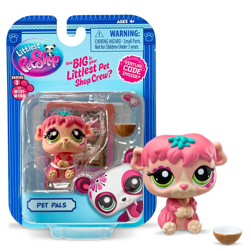 Littlest Pet Shop serie 3 Mascota #136 Conejillo de Indias 32097