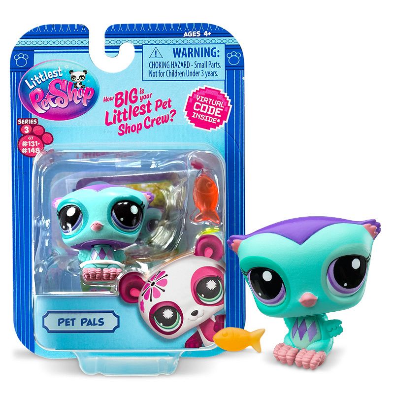 Littlest Pet Shop Serie 3 Mascota #137 Búho 32097