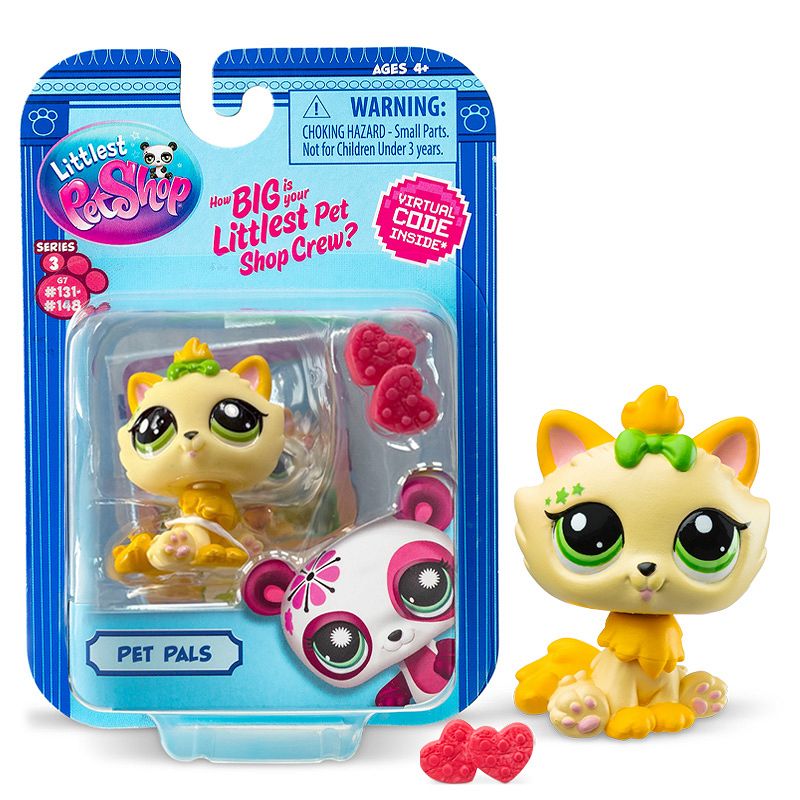 Littlest Pet Shop Serie 3 Mascota #140 Gato Himalaya 32097