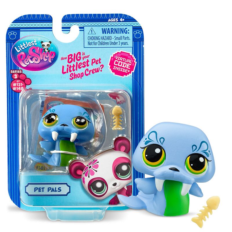 Littlest Pet Shop Serie 3 Mascota #145 Morsa 32097