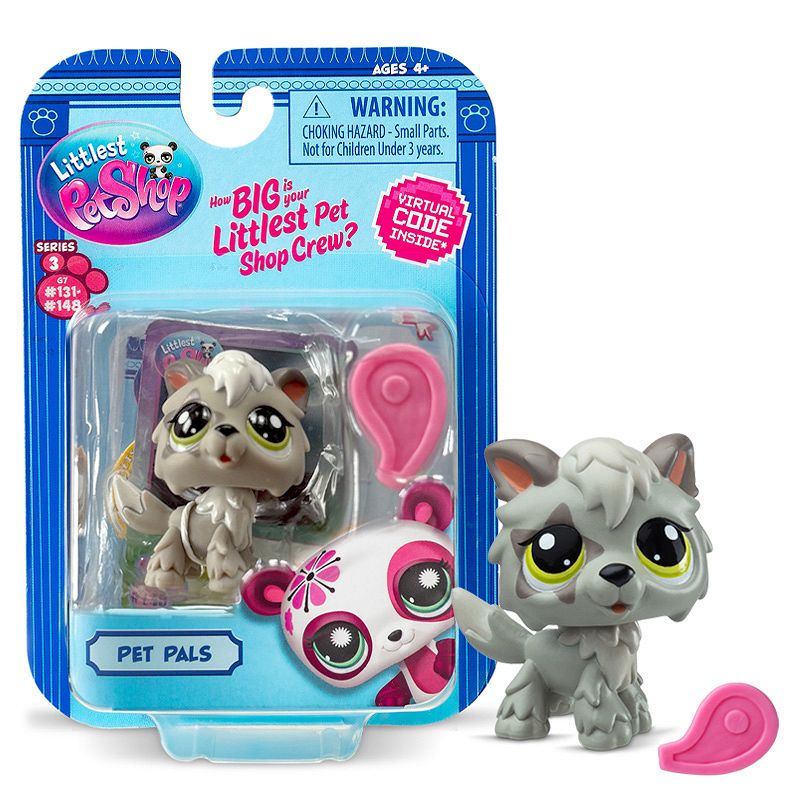 Littlest Pet Shop Serie 3 Mascota #148 Lobo 32097