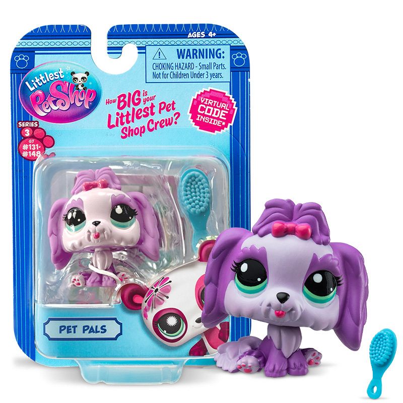 Littlest Pet Shop Serie 3 Mascota #144 Perro Lhasa Apso 32097